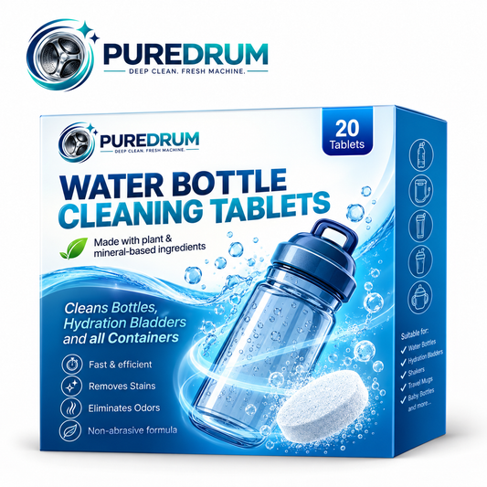 PureDRUM Premium Bottle Cleaning Tablets
