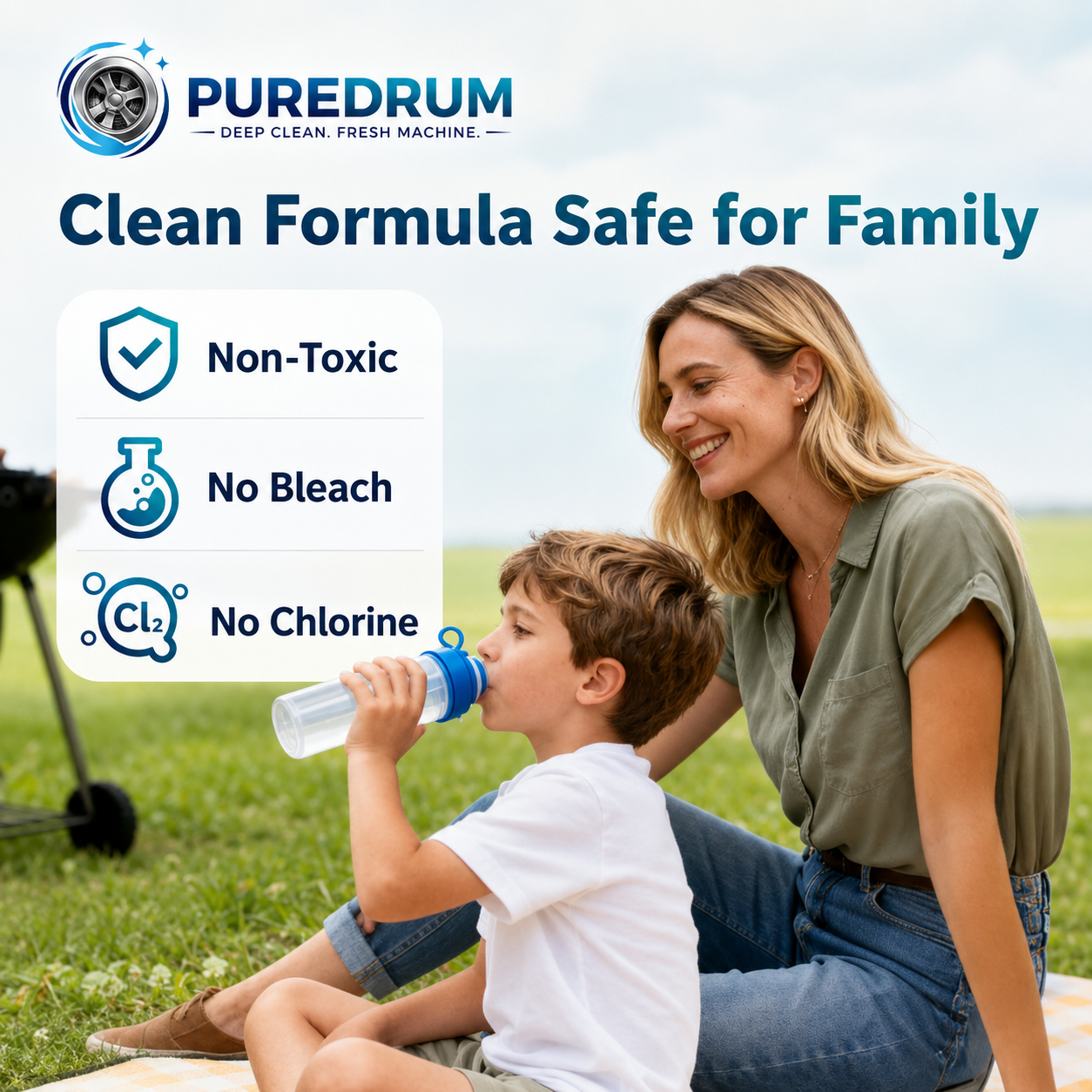 PureDRUM Premium Bottle Cleaning Tablets