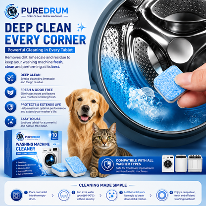 PureDRUM Premium Washing Machine Tablets